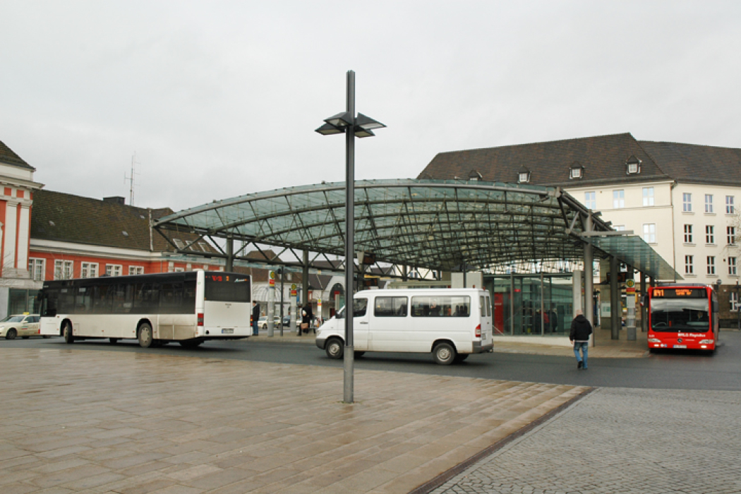 Busbahnhof In Hamm (bild: Nahverkehrs-praxis)