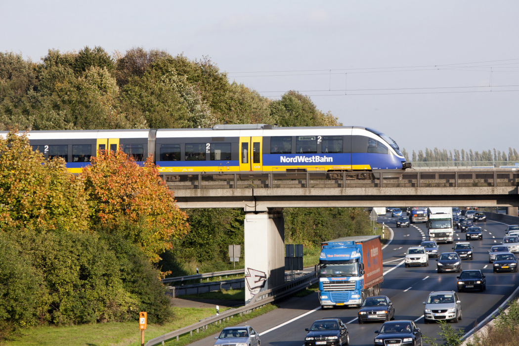 Talent Der Nordwestbahn Im Emscher-münsterlandnetz (bild: Nordwestbahn).