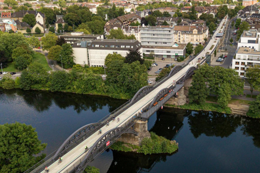 Visualisierung Radschnellweg In Mülheim (bild: Vm/bierwald).