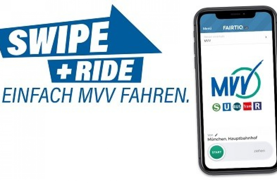 Immer das richtige Ticket in Bus und Bahn: Jetzt den elektronischen Tarif „SWIPE + RIDE“ im MVV testen und Pilotkunde werden