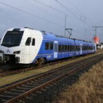 FLIRT mit ETCS GUARDIA als Dreiländerzug unterwegs