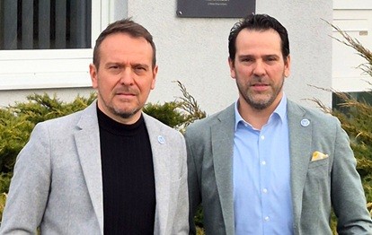 Christopher Sames (links) und Martin Sames bilden die Geschäftsführung bei Hemscheidt Engineering (Bild: Hemscheidt Engineering)